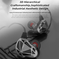 QKZ AK7 3.5mm Sports In-ear Stereo HIFI Bass Earphones for Gaming & Music variant 13