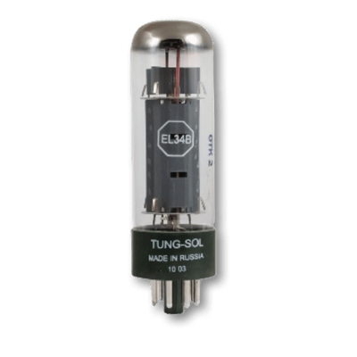 Miller Audio EL34B Tung Sol Power Vacuum Tube For Exceptional Sound & Balanced Tone