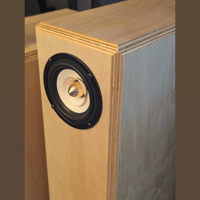 Neil Blanchard Designs WB4 Mass Loaded Transmission Line Speaker Build Manual variant 2