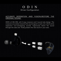 Kinera Kinera Imperial Odin 2.0 Iem-8ba High-End In Ear Headphones Monitors Hifi Earphones With 6n Occ Cable And 4.4mm Balanced Plug variant 6