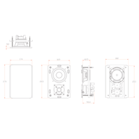 M&K Sound IW85 In-Wall Speaker variant 5