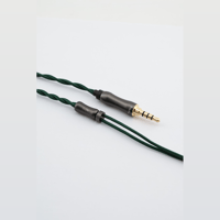 Tipsy Premium 1.5 m Cotton-Wrapped Silver-Plated IEM Cable + Built-In Mic & Controls variant 4