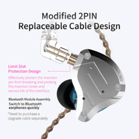 QKZ KZ ZS10 Pro Super HIFi 4BA+1DD Music Earphones variant 12