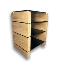 LUDIC Vanir Audiorack Oak variant 3