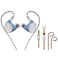 LETSHUOER LR-Nebula 6N Monocrystalline Copper IEM Cable with 0.78mm 2 Pin（3.5mm/4.4mm） variant 14