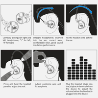 QKZ KZ ZS10 Super Bass HiFi Ten Unit Balanced Sound Earphone variant 17