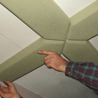 ASC Acoustic Coffered Ceiling variant 3