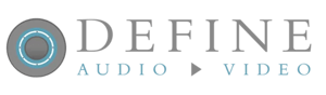 DEFINE Audio Video logo