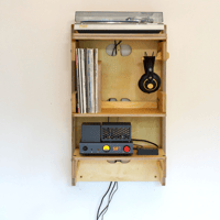 Apos x Apos x MattyBlue Wall-mounted Audio Rack variant 3