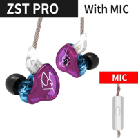 QKZ KZ ZST Pro HiFI Armature Dj Party Play Earphone variant 3