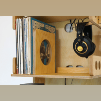 Apos x Apos x MattyBlue Wall-mounted Audio Rack variant 4