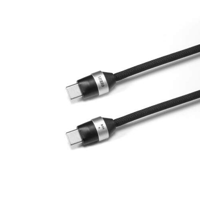 ddHiFi PC02-Black Lightweight Mesh-Covered Fast Charging Cable variant 1