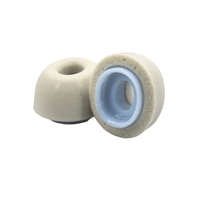 Dekoni Audio Premium Memory Foam Earphone Tips for the Apple Airpods Pro & Airpods Pro 2 – Grey variant 1