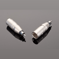 Transparent Cable Male RCA to Male XLR variant 1