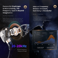 QKZ SK8 3.5mm Sports In-Ear Dynamic Hi-Fi Monitor Earphones with Mic variant 9