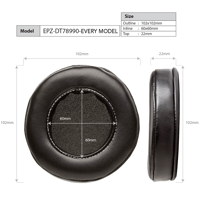 Dekoni Audio Elite Hybrid Replacement Ear Pads for Beyerdynamic DT and AKG K Series Headphones variant 7