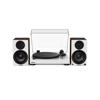 Fluance RT81 Elite High Fidelity Vinyl Turntable with Ai41 Powered 5” Stereo Bookshelf Speakers