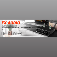 FX Audio TUBE-03MKII GE5654 Bluetooth 5.0 QCC3034 Tube Preamplifier Headphone Amplifier variant 3