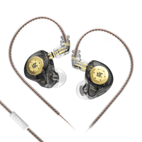 QKZ KZ-EDX PRO HiFi In-Ear Sports Headphones, 1.25m, with Mic & Basic variant 6
