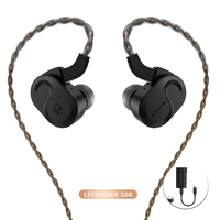 LETSHUOER S08 IEM 13mm Planar Magnetic Driver in Ear Monitor HiFi Earphone variant 23