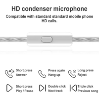 QKZ KZ-ZEX PRO Hybrid In-Ear Headphones Dual-Driver Tech variant 12