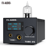 FX Audio TUBE-05 12AU7 tube preamp headphone amplifier variant 1