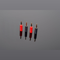 Transparent Cable Crimp Banana Connectors variant 1