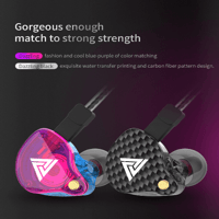 QKZ VK4 Wired Ear buds HiFi Metal Stereo Bass Earphone variant 12