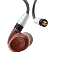 Sivga Audio Dual Drivers In-ear Wood Earphone with Balanced Armature and Dynamic Driver variant 2