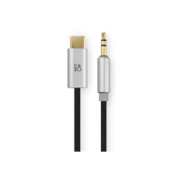 B&O-Bang & Olufsen  Fabric USB-C to audio jack cable H100 variant 1