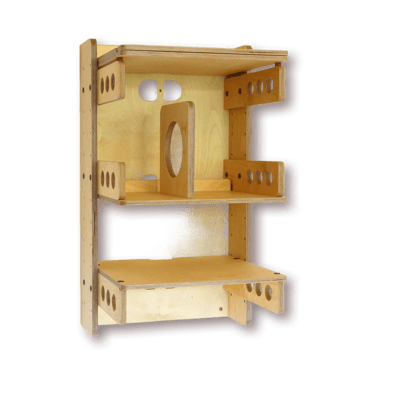 Apos x Apos x MattyBlue Wall-mounted Audio Rack