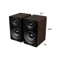 Fluance RT81+ Elite High Fidelity Vinyl Turntable with Ai41 Powered 5" Stereo Bookshelf Speakers (Natural Walnut) variant 4