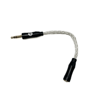 Strauss & Wagner  SW-2535A 2.5mm Female to 3.5mm Male 8-Core Silver Adapter variant 2