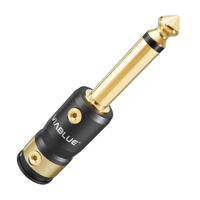 Viablue T8 TRS Audio Plugs 6.3 Mono variant 1