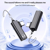 QKZ Innovative USB-C to 3.5mm Audio Adapters for Seamless Sound variant 14