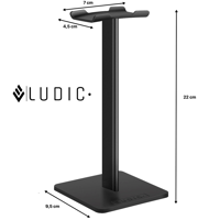 LUDIC Sulla Headphone stand White variant 2