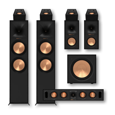 Klipsch R-800F Dolby Atmos 5.1.4 Home Theater System