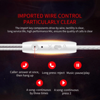 QKZ CK5 HiFi Stereo In Ear Detachable Cable Earphone variant 4