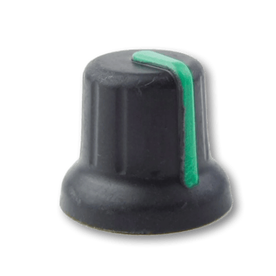 JDS Labs BLACK KNOB WITH GREEN STRIPE