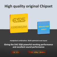 FX Audio DAC-SQ6 DSD Type C dac headphone amplifier Game Compatible variant 6