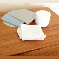 Blumenstein Audio Non-Toxic Hand Rubbed Linseed Oil Sanding/Finishing Kit variant 1