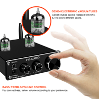 FX Audio TUBE-03MKII GE5654 Bluetooth 5.0 QCC3034 Tube Preamplifier Headphone Amplifier variant 2