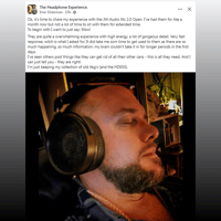 JM Audio Editions XTC2™  Carbon Universe Open Back 50mm Dynamic Headphone variant 7