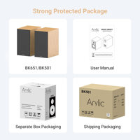 Arylic BK501/651 2 Way Bookshelf Speakers variant 8