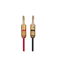 Fluance High-Fidelity 12 Gauge Speaker Wire with Dual Gold-Plated Banana Plugs variant 3