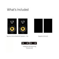 Fluance Signature HiFi 2-Way Bookshelf Surround Sound Speakers variant 7