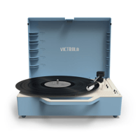 Victrola Re-Spin Suitcase Record Player - Blue variant 6
