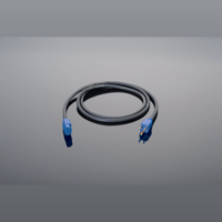 Transparent Cable Hardwired 3-Conductor Power Cord variant 1