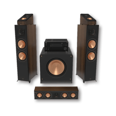 Klipsch RP-8000F II 5.1 Home Theater System + Onkyo TX-RZ50 AV Receiver