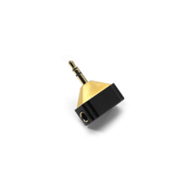 ddHiFi DJ44Gold 4.4mm Female to 3.5mm Male Adapter (Black Gold Edition) variant 1